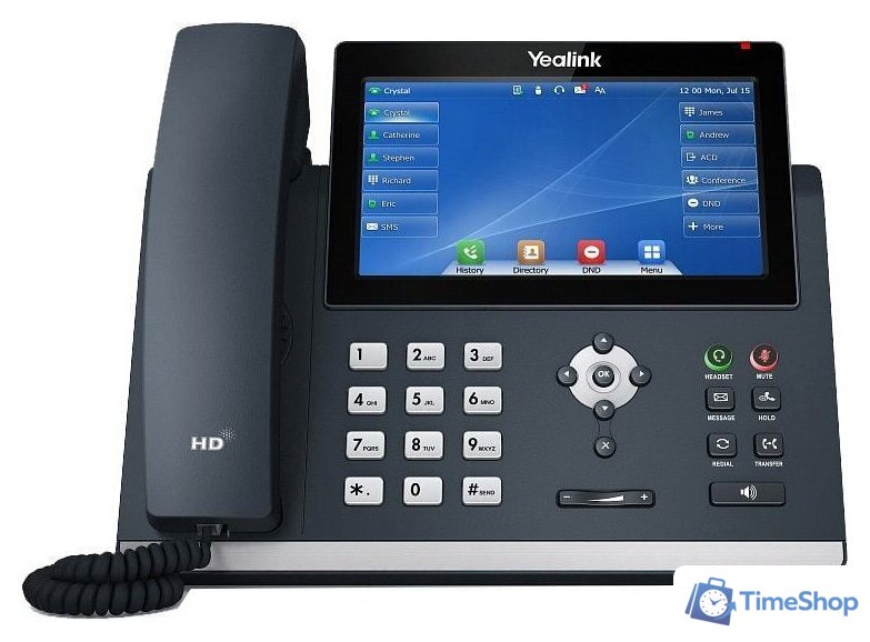IP-телефон Yealink SIP-T48U - Изображение №1 — Интернет-магазин Time-Shop