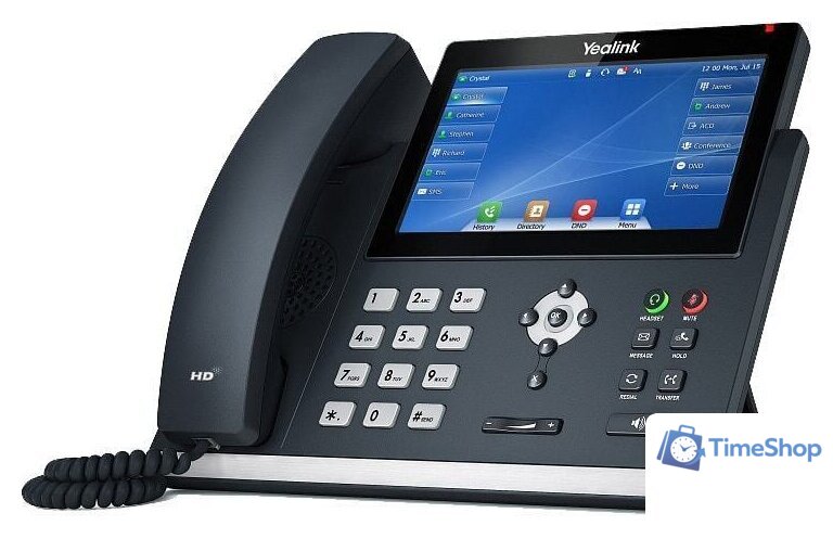 IP-телефон Yealink SIP-T48U - Изображение №3 — Интернет-магазин Time-Shop