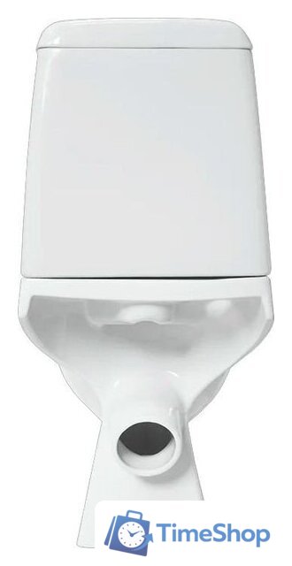 Унитаз напольный Sanita Luxe Max Comfort WC.CC/Max/2-DM/WHT.G/S1 (с сиденьем) - Изображение №2 — Интернет-магазин Time-Shop