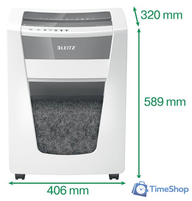 Шредер Leitz IQ Office Pro P6+ - Изображение №2 — Интернет-магазин Time-Shop