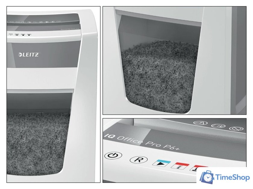 Шредер Leitz IQ Office Pro P6+ - Изображение №8 — Интернет-магазин Time-Shop