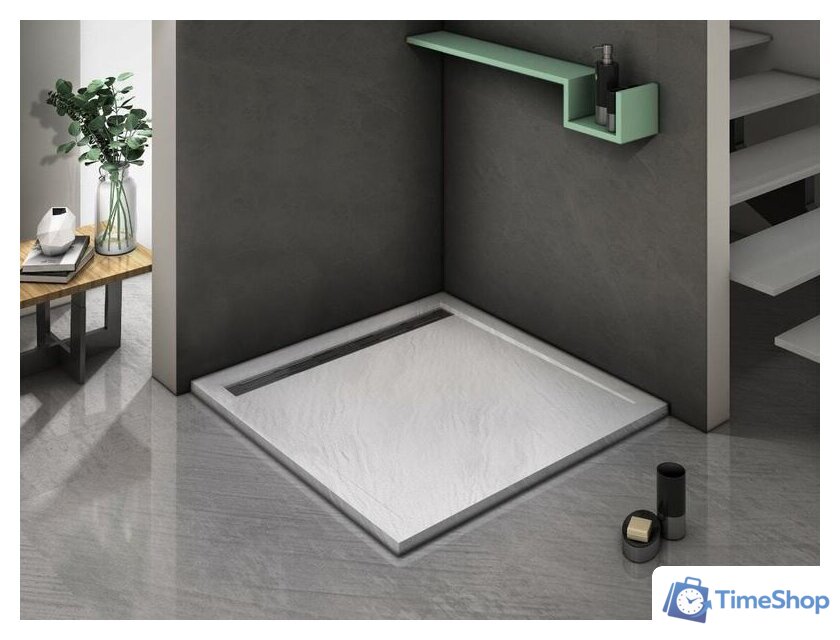 Душевой поддон WeltWasser TRS 90 Stone-WT 90x90 - Изображение №2 — Интернет-магазин Time-Shop