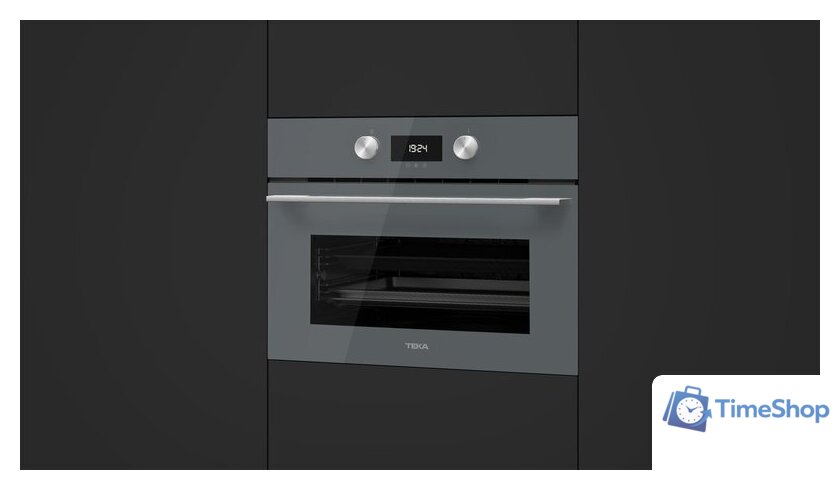 Электрический духовой шкаф TEKA HLC 8400 (серый камень) - Изображение №7 — Интернет-магазин Time-Shop