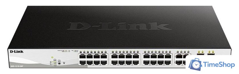 Управляемый коммутатор 2-го уровня D-Link DGS-1210-28P/FL1A - Изображение №1 — Интернет-магазин Time-Shop