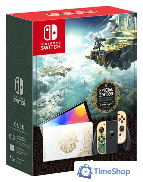 Игровая приставка Nintendo Switch OLED (The Legend of Zelda: Tears of the Kingdom Edition) - Изображение №1 — Интернет-магазин Time-Shop