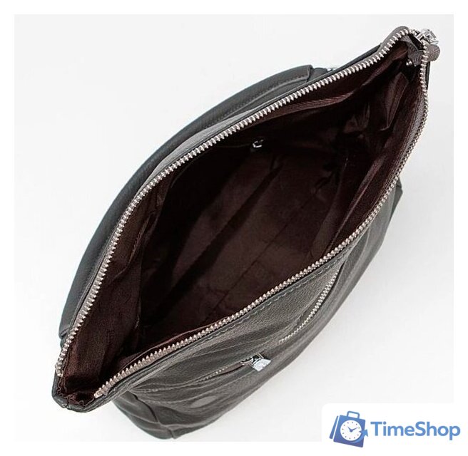 Женская сумка Poshete 892-H8217H-GRY (серый) - Изображение №3 — Интернет-магазин Time-Shop