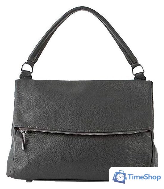 Женская сумка Poshete 892-H8217H-GRY (серый) - Изображение №1 — Интернет-магазин Time-Shop