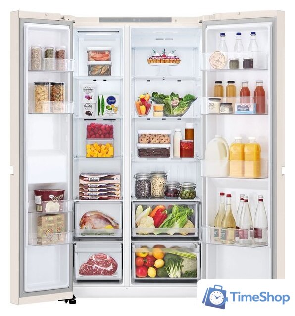 Холодильник side by side LG GC-B257KEHW - Изображение №9 — Интернет-магазин Time-Shop