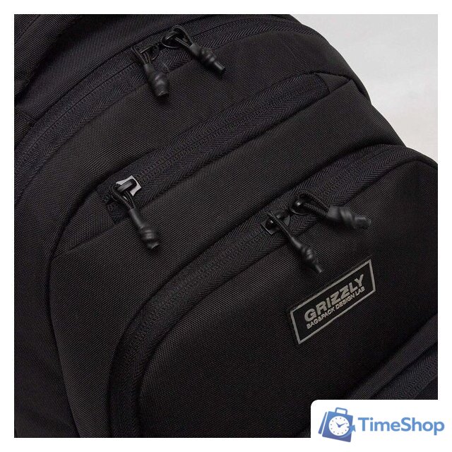 Школьный рюкзак Grizzly RU-530-6 (черный) - Изображение №4 — Интернет-магазин Time-Shop