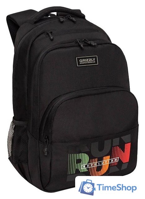 Школьный рюкзак Grizzly RU-530-6 (черный) - Изображение №1 — Интернет-магазин Time-Shop