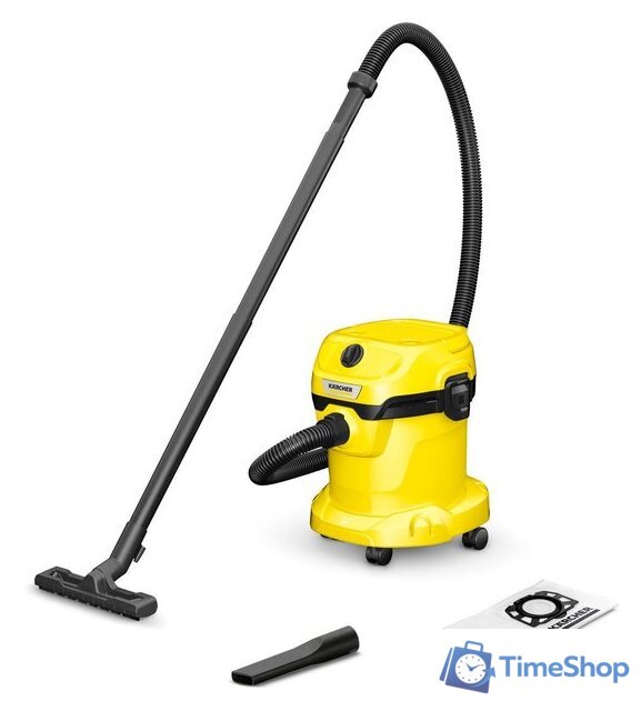 Пылесос Karcher WD 2 V-15/4/18 1.628-003.0 - Изображение №1 — Интернет-магазин Time-Shop