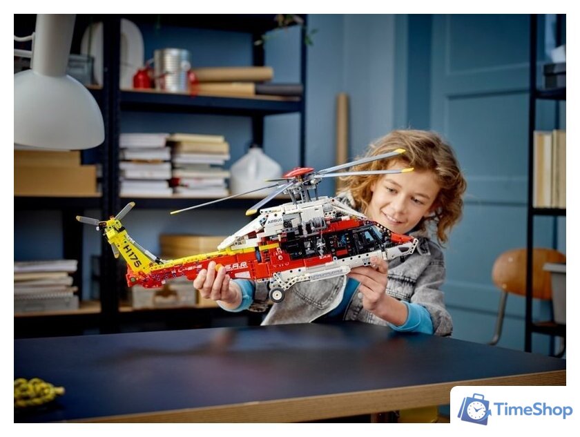 Конструктор LEGO Technic 42145 Спасательный вертолет Airbus H175 - Изображение №7 — Интернет-магазин Time-Shop