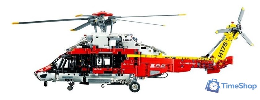 Конструктор LEGO Technic 42145 Спасательный вертолет Airbus H175 - Изображение №4 — Интернет-магазин Time-Shop