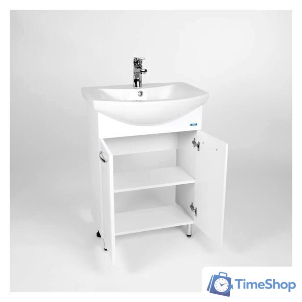  Viant Тумба Милан с умывальником Балтика 60 VMIL60BA-T2ST + WH110246 - Изображение №2 — Интернет-магазин Time-Shop