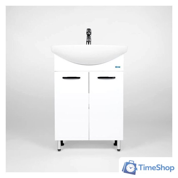  Viant Тумба Милан с умывальником Балтика 60 VMIL60BA-T2ST + WH110246 - Изображение №3 — Интернет-магазин Time-Shop