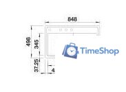 Кухонная мойка Blanco Zenar 45 S-F 527179 (левая, мягкий белый) - Изображение №3 — Интернет-магазин Time-Shop