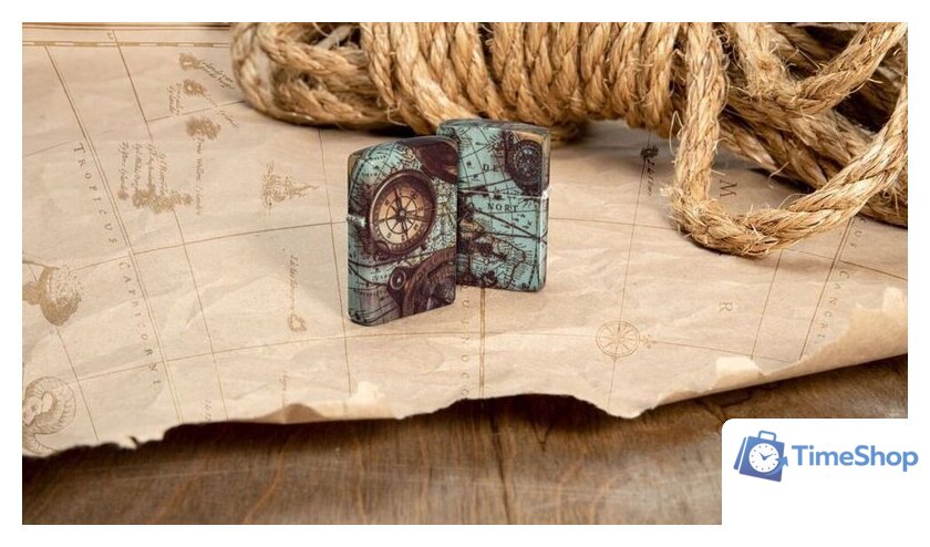 Зажигалка Zippo Compass Design 49916 - Изображение №12 — Интернет-магазин Time-Shop
