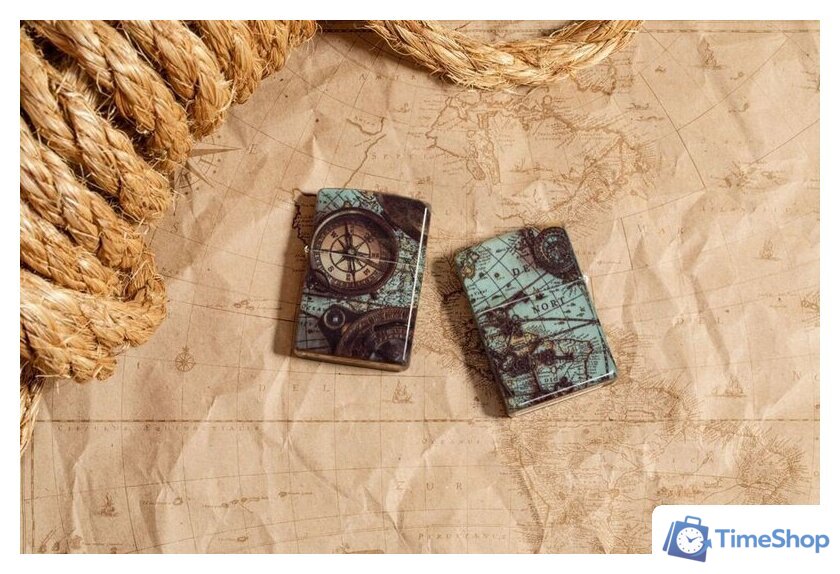 Зажигалка Zippo Compass Design 49916 - Изображение №13 — Интернет-магазин Time-Shop