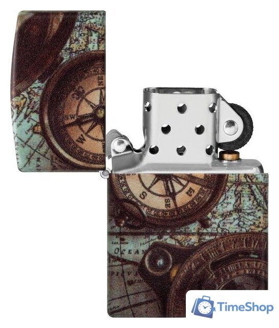 Зажигалка Zippo Compass Design 49916 - Изображение №4 — Интернет-магазин Time-Shop