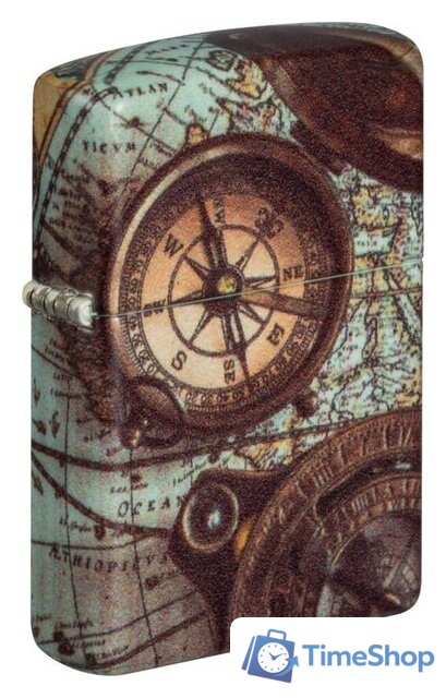 Зажигалка Zippo Compass Design 49916 - Изображение №1 — Интернет-магазин Time-Shop