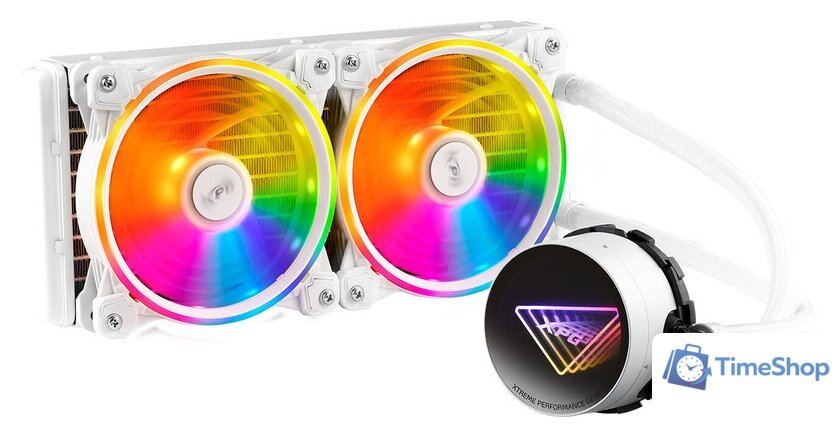 Система жидкостного охлаждения для процессора ADATA XPG Levante X 240 (белый) - Изображение №1 — Интернет-магазин Time-Shop