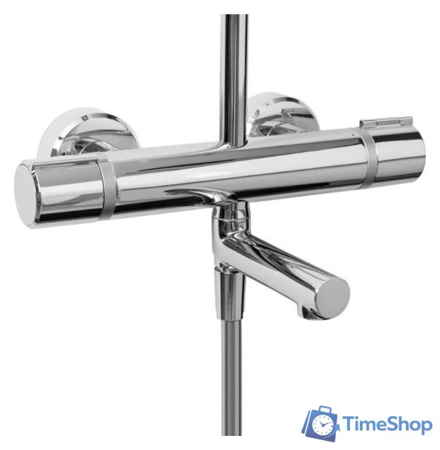 Душевая система  Jacob Delafon Atom E26238-CP - Изображение №2 — Интернет-магазин Time-Shop