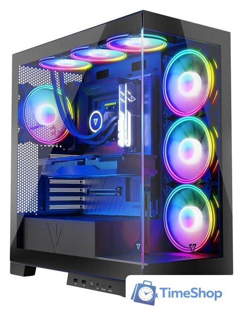 Корпус MODECOM Volcano Space Apex ARGB Midi (черный) - Изображение №1 — Интернет-магазин Time-Shop