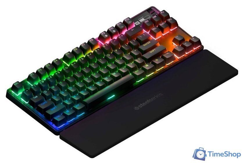 Клавиатура SteelSeries Apex Pro TKL 2023 Wireless (нет, кириллицы) - Изображение №4 — Интернет-магазин Time-Shop
