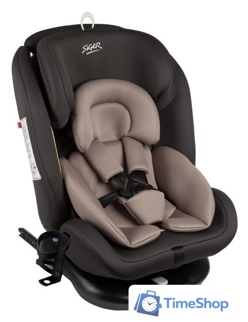 Детское автокресло Siger Престиж Isofix Lux KRES3944 (мокко) - Изображение №1 — Интернет-магазин Time-Shop