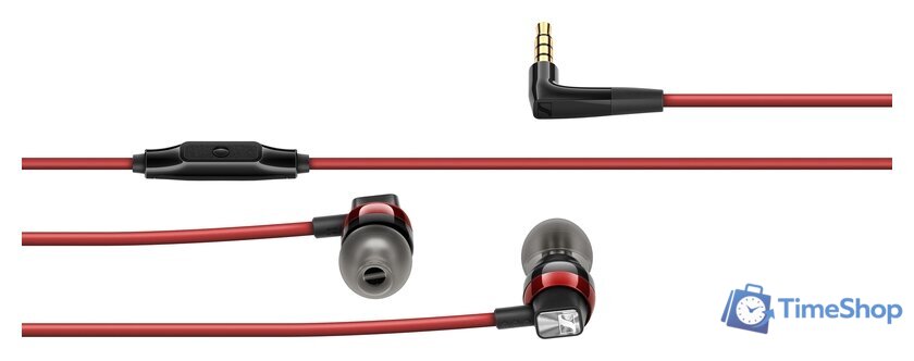 Наушники Sennheiser CX 300S (красный) - Изображение №2 — Интернет-магазин Time-Shop
