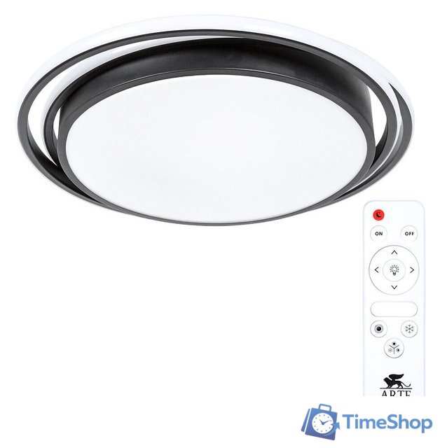 Светильник-тарелка Arte Lamp Sonny A2688PL-1BK - Изображение №1 — Интернет-магазин Time-Shop