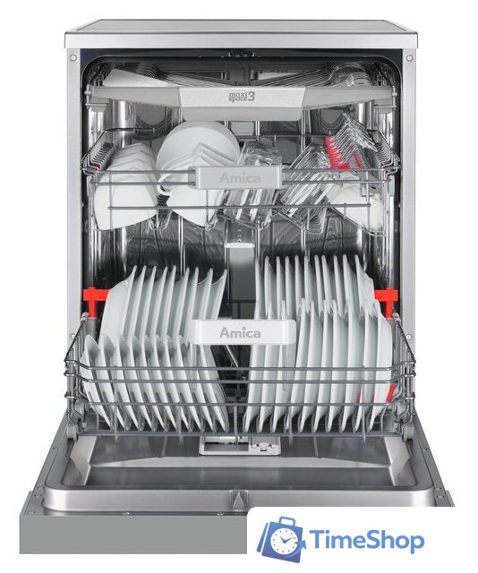Отдельностоящая посудомоечная машина Amica MDFM66B10EOiIS - Изображение №6 — Интернет-магазин Time-Shop