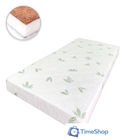 Матрас Капризун Алое вера ППУ с кокосом 160x80 - Изображение №1 — Интернет-магазин Time-Shop