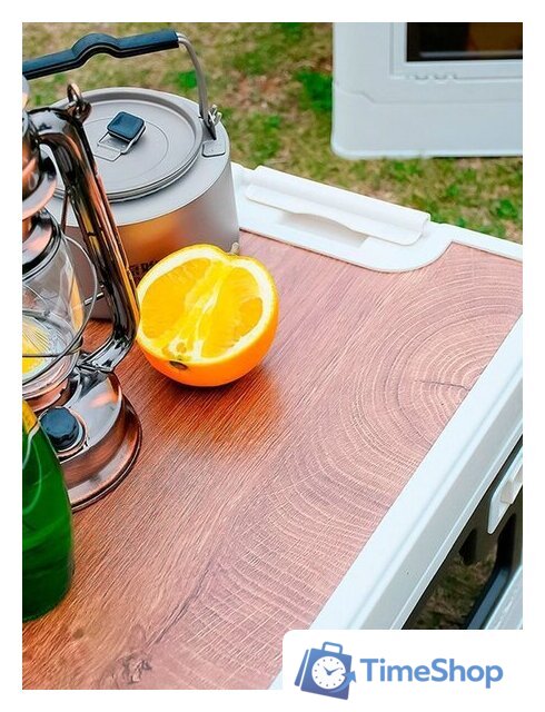 Органайзер для хранения Happy Home складной со столиком HH-014 60 л (белый) - Изображение №5 — Интернет-магазин Time-Shop