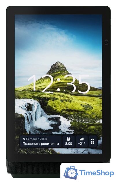 Колонка с умным дисплеем Яндекс Станция Дуо Макс (зеленый) - Изображение №2 — Интернет-магазин Time-Shop