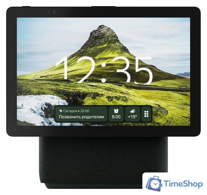 Колонка с умным дисплеем Яндекс Станция Дуо Макс (зеленый) - Изображение №1 — Интернет-магазин Time-Shop