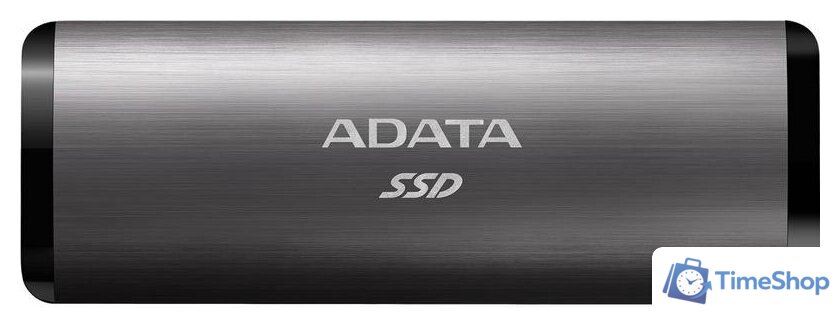Внешний накопитель ADATA SE760 512GB ASE760-512GU32G2-CTI (титан) - Изображение №1 — Интернет-магазин Time-Shop
