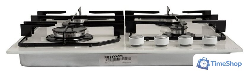 Варочная панель Bravo FGH60G4 W - Изображение №4 — Интернет-магазин Time-Shop