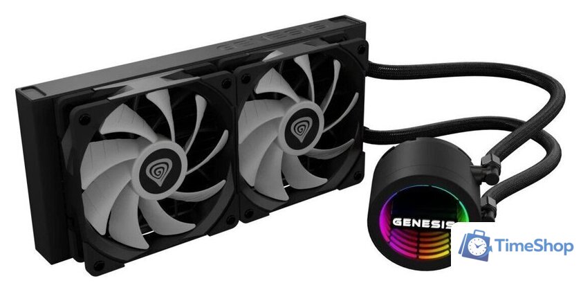 Система жидкостного охлаждения для процессора Genesis Hydria 240 ARGB NLG-2319 - Изображение №2 — Интернет-магазин Time-Shop
