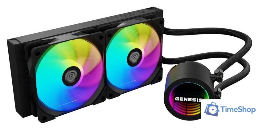 Система жидкостного охлаждения для процессора Genesis Hydria 240 ARGB NLG-2319 - Изображение №1 — Интернет-магазин Time-Shop