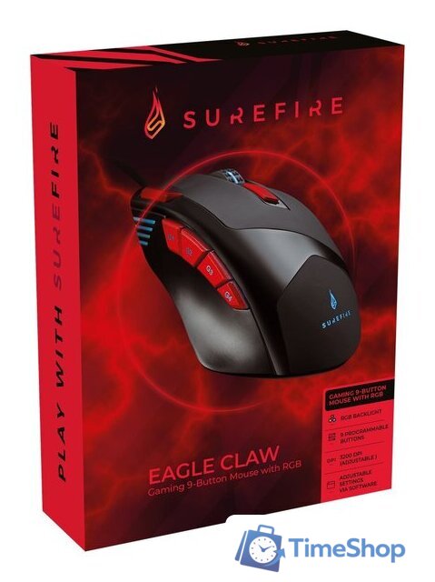 Игровая мышь SUREFIRE Eagle Claw 48817 - Изображение №4 — Интернет-магазин Time-Shop