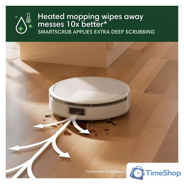 Робот-пылесос iRobot Roomba Max 705 Combo robot + AutoWash dock (белый) - Изображение №2 — Интернет-магазин Time-Shop
