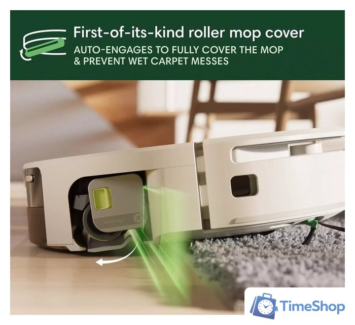 Робот-пылесос iRobot Roomba Max 705 Combo robot + AutoWash dock (белый) - Изображение №8 — Интернет-магазин Time-Shop