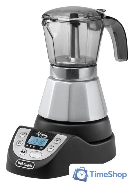Гейзерная кофеварка DeLonghi Alicia Plus EMKP 42.B - Изображение №1 — Интернет-магазин Time-Shop