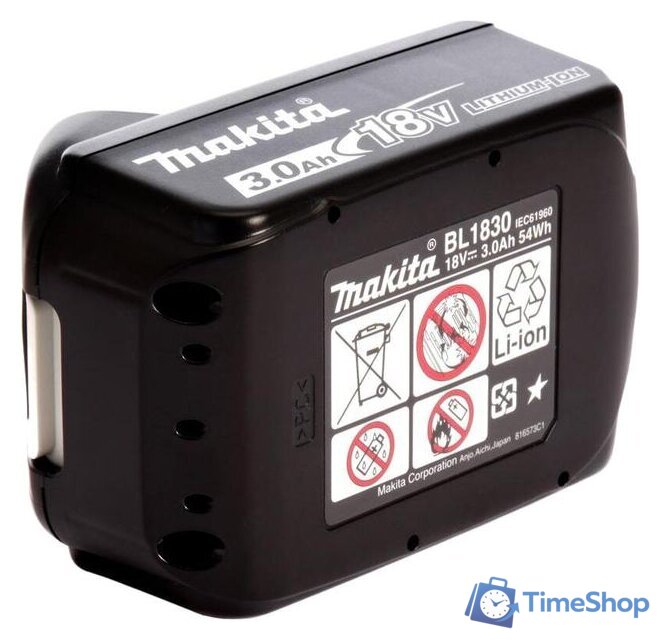 Аккумулятор с зарядным устройством Makita DC18SD + BL1830B (18В/3.0 Ah + 7.2-18В) - Изображение №3 — Интернет-магазин Time-Shop