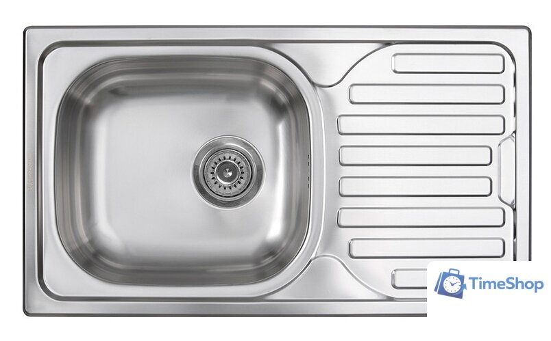 Кухонная мойка Zigmund & Shtain Rechteck 765.6 (полированная) - Изображение №1 — Интернет-магазин Time-Shop