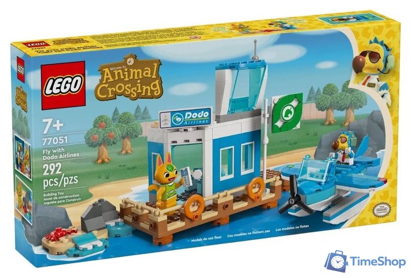 Конструктор LEGO Animal Crossing 77051 Летайте с Додо Эйрлайнс - Изображение №1 — Интернет-магазин Time-Shop