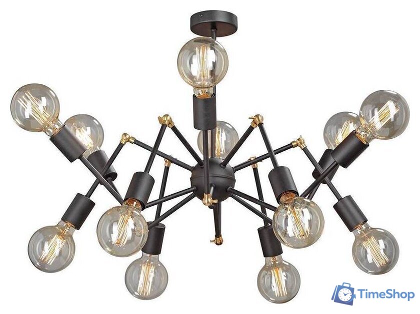 Люстра средней высоты Vitaluce V4897-1/12PL - Изображение №2 — Интернет-магазин Time-Shop