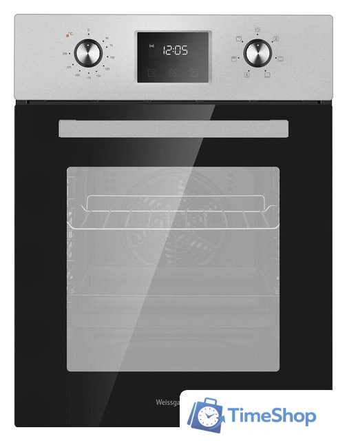 Электрический духовой шкаф Weissgauff EOY 456 PDX - Изображение №1 — Интернет-магазин Time-Shop