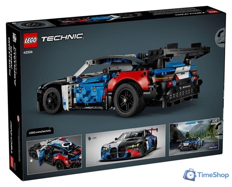 Конструктор LEGO Technic 42226 BMW M4 GT3 EVO Race Car - Изображение №11 — Интернет-магазин Time-Shop